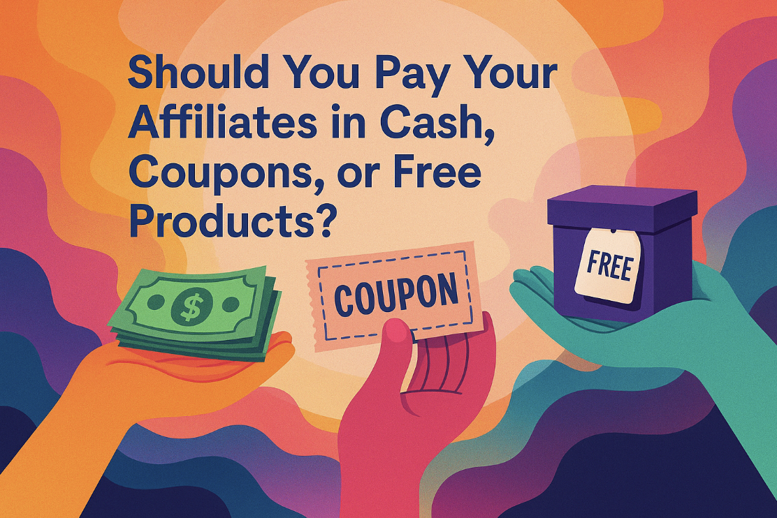 Should You Pay Your Affiliates in Cash, Coupons, or Free Products?